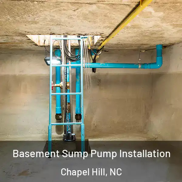  Basement Sump Pump Installation Chapel Hill, NC
